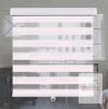 KELIXU Zebra Blind, White, 48"x72", Manual Roller