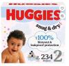 Huggies Snug & Dry Size 2 Diapers, 234-Count, 12-18 lbs, Leakproof Protection - 2
