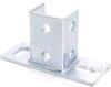 Galvanized Steel Post Base Brackets for 2" x 2" Posts, Set of 4 - 3
