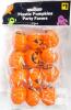 Halloween Plastic Pumpkin & Skull Party Favors, Gel Clings, Door Cover, and Skeleton Bowl Set - 2