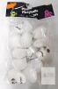 Halloween Plastic Pumpkin & Skull Party Favors, Gel Clings, Door Cover, and Skeleton Bowl Set - 4