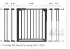 Babelio Baby/Pet Safety Gate, New - 36" Tall & 29" - 48" Wide - 2