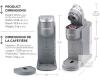 Keurig K-Iced Single Serve Coffee Maker, Ice Grey, 1.24 L Reservoir, Multiple Cup Sizes - 3