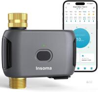 New Insoma WiFi Water Timer for Garden Hose, Smart Sprinkler Timer, APP Remote Control WiFi Hose Timers, Voice Control with Alexa, Rain Delay and Manual Mode