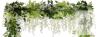 Artificial Wisteria Garland &ndash; White Flowers, 6.6 ft Silk Vine, 9" Flower Strands, Indoor/Outdoor Decor