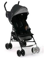 Summer Infant 3D Mini Lightweight Umbrella Stroller Black/Gray, Compact Fold, 5-Point Harness
