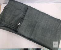 Blackout Pleated Drapery Panel, Slate Grey, New - 96"&times;102" , 1-Panel Black-Out Curtain