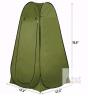 Portable Privacy Pop-Up Tent with UPF 50+ and Waterproof Coating - 2