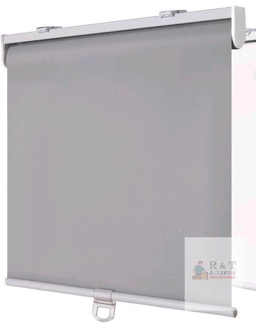 SHADEMOON Cordless Roller Window Shade, 54"x72", Satin Gray, Light-Filtering