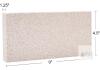 Pack of 12 Insulating Fire Bricks 9"x4.5"x1.25" High-Temp for Kilns, Ovens, Forges New - 12pcs. , 1 Piece is broken on corner - 2