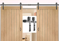 Vevor 8ft. Sliding Barn Door Hardware Kit - New