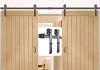 Vevor 8ft. Sliding Barn Door Hardware Kit - New