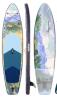 Susiebay 10'6" Inflatable Stand-Up Paddle Board SUP Kit, Impressionist Design, Pump & Paddle Untested - Stock photo used. Includes Board , Paddle & Pump 48 hour return if found with any inflating issues