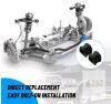 Front Sway Bar Kit for Ram 1500 4WD (2009-2022), 1 3/8" Diameter, Includes Hardware - 2
