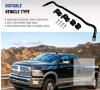 Front Sway Bar Kit for Ram 1500 4WD (2009-2022), 1 3/8" Diameter, Includes Hardware - 3