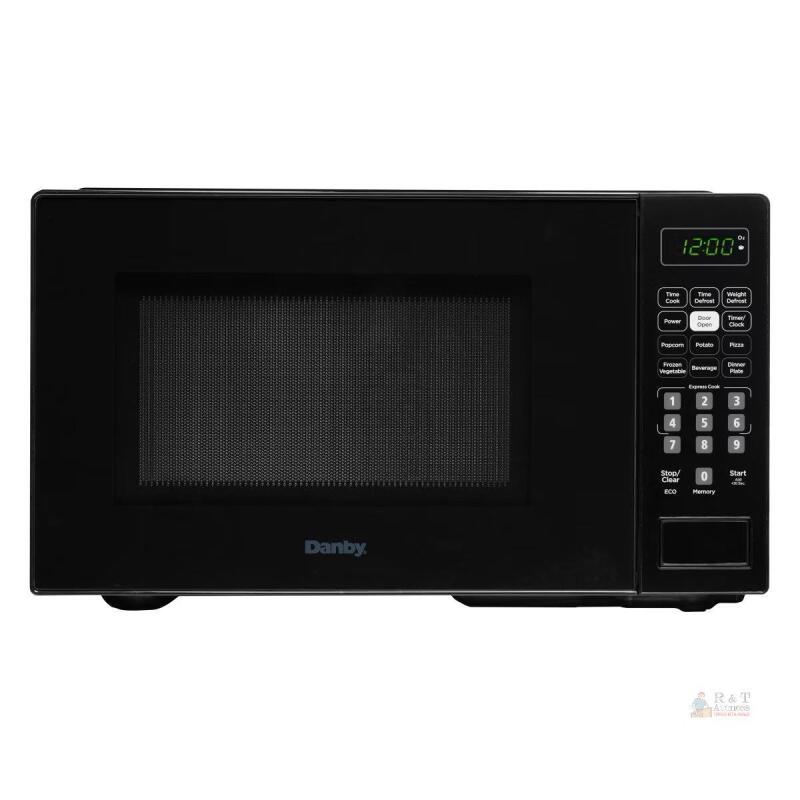 Danby DBMW0721BBB 0.7 cu. ft. Countertop Microwave Oven, 700W, 10 Power Levels