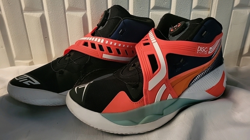 Puma Disc Rebirth Men's Basketball Sneakers- 13