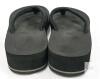 Coface CW527 Women's Platform Flip-Flop Sandals, Black, Size US 9 - 3
