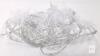 Battery Operated Star-Shaped LED String Lights, 20 LEDs, 6.5 ft, On/Off Switch, Clear Wire - 2