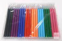 Erasable Gel Pen Refills 24-Color Set 0.7mm Tip, Multi-Pack, Jneiazt Brand