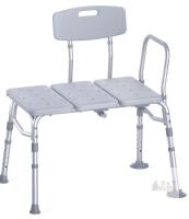 Homland BC4 Transfer Bench Shower Chair, 400 lbs Capacity, Adjustable Height, Reversible Backrest new