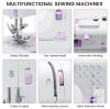 Compact 12-Stitch Sewing Machine with Accessories, Two-Speed, and LED Light - 2