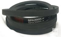 SPA2000LW V-Belt, Drive Belt, 2000mm (78.74 in) Length, 13mm Width, Pack of 2,