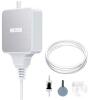 NICREW Nano Silent Mini Aquarium Air Pump, 1W, 0.3 L/min, Up to 10 Gallons, Accessories Included