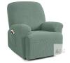 TAOCOCO Oversized 1-Seater Stretch Recliner Cover, Sage Green, 4-Piece Set