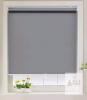 AOSKY Cordless Blackout Roller Shade, 30" x 72", Grey, Full Blackout, Cordless Safety, New - 2