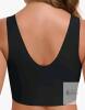 Ubras Seamless Comfort Bra, Black, Size L/XL, Removable Padding, OEKO-TEX Certified - 2