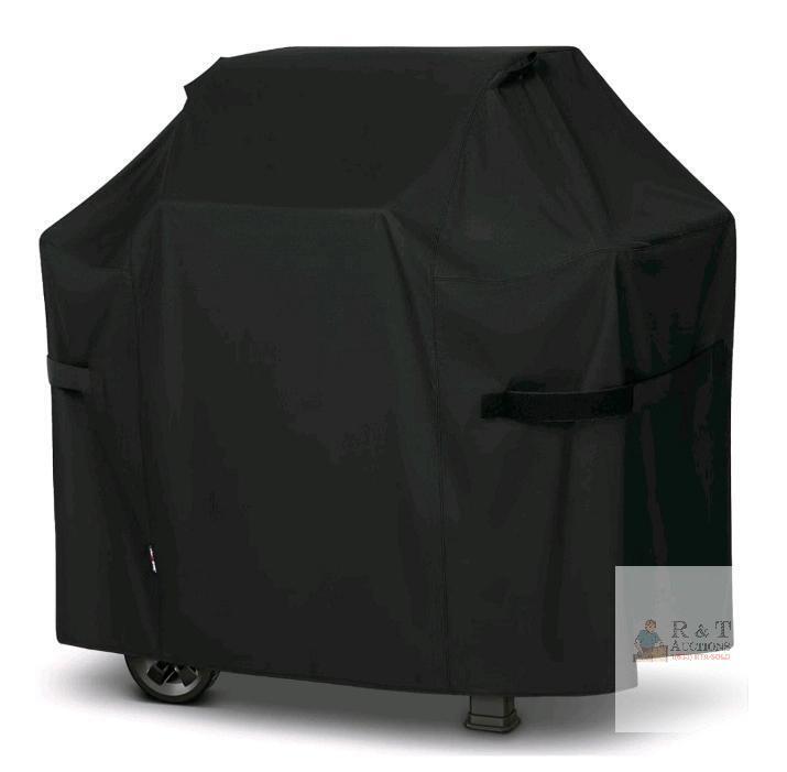 53" Grill Cover for Weber Spirit 300/Spirit II 300, Heavy Duty Polyester, Weatherproof, Black