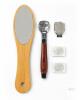 NEW Pedicure Foot Care Set Foot File, Callus Shaver & Replacement Blades