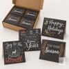 NEW Sustainable Greetings 48-Pack Christmas Cards with Envelopes, 4 Designs