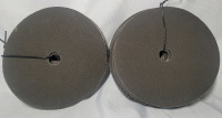 7" Diameter 50 Grit Sandpaper , 48 Sheets - New