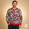 New Size L Ugly Christmas Sweater Crewneck Pullover Holiday Party Sweatshirt,