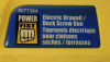 Power Fist Electric Drywall / Deck Screw Gun - pre-owned , working - 2