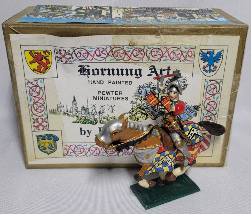 Hornung Art ' Thomas Beauchamp ' Hand Painted Toy Soldier Lead Miniature in Box