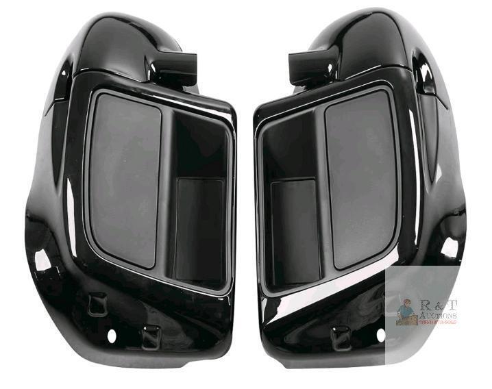 New XMT-MOTO Lower Vented Leg Fairing Glove Box For Harley Touring Road King, Street Glide,Road Glide, Electra Glide, org equipment on FLHTCU 2014-2018