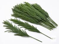 New 16 Pcs 18" Norfolk Pine Branch,Artificial Christmas Green Plants Branches Faux Greenery