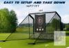 Persimar GN-10/7 Golf Practice Hitting Net, 10x7 ft, Heavy Steel Frame, Includes Carry Bag - 2
