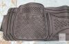 Universal Trim-to-Fit Rear All-Weather Rubber Floor Mat, Black, 58"x17", Fits Trucks/SUVs/Cars - 2