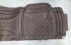 Universal Trim-to-Fit Rear All-Weather Rubber Floor Mat, Black, 58"x17", Fits Trucks/SUVs/Cars - 3