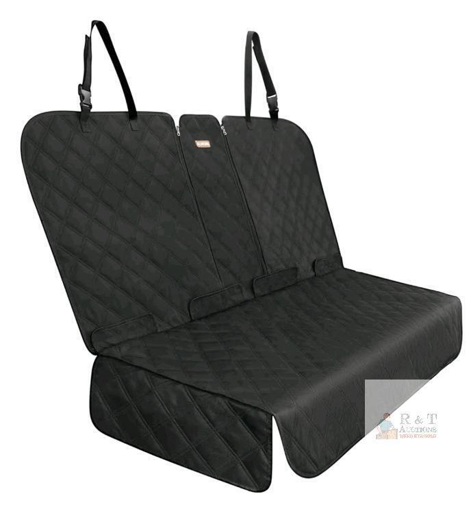 Universal Waterproof Car Back Seat Cover Protector for Pets with Side Flaps