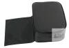 Universal Black Vinyl Replacement Seat Cushion, 14.96 x 11.81 x 7.09 in, Utility or Scooter Compatible - 2