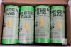 13 Gallon (50L) Green Biodegradable Corn-Based Garbage Bags, 104 Count, 60x80cm, Leak-Proof