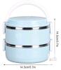 Double-Layer Insulated Lunch Box, 1.4L Capacity, Stainless Steel Interior, Leakproof Design - 2