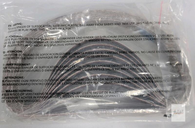 New - 10pcs , 80 Grit . 3/4"&times;20