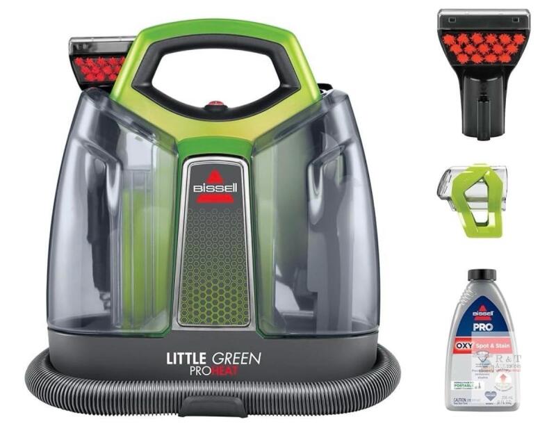 Bissell Little Green ProHeat 2513B Carpet Upholstery Cleaner, 3" Tool, 37oz Tank, 15ft Cord