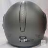 BEON B-707 Modular Helmet DOT Large Matte Gray Stratos Anti-Scratch Visor with Bag & Box - 5